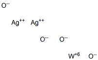 Disilver tungsten tetraoxide Struktur