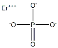 Erbium(III) orthophosphate Struktur