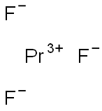 Praseodymium(III) fluoride Struktur