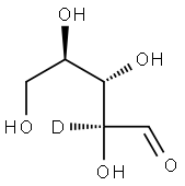 D-Lyxose-2-D Struktur