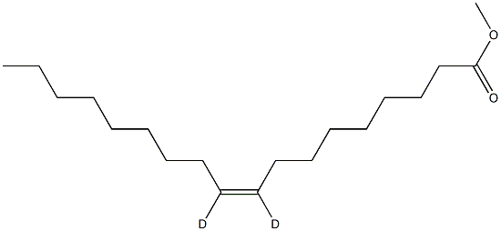 Oleic Acid-9,10-D2 Methyl Ester (cis) Struktur