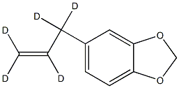 Safrole-D5 Struktur