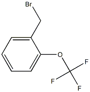 O-trifluoroMethoxy benzyl broMide Struktur