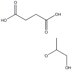 Succinic acid monoglyceride Struktur