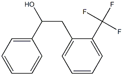 2-trifluoromethylbenzylbenzyl alcohol Struktur