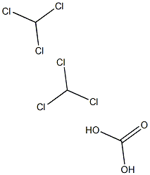 Di(trichloromethane) carbonate Struktur