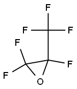 Hexafluoropropylene oxide Struktur