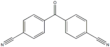 4,4'-Dicyanobenzophenone Struktur