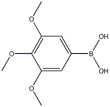 3,4,5-trimethoxybenzeneboronic acid Struktur