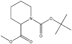 Methyl N-Boc-Piperidine-2-carboxylate Struktur