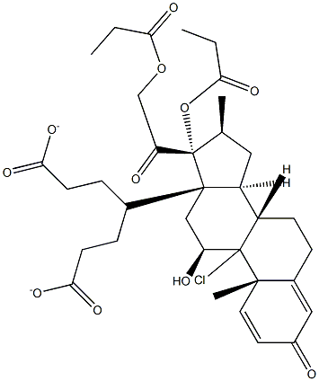 BECLOMETHASONEDIPROPIONATE,MICRONIZED,USP Struktur