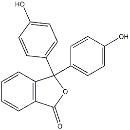 PHENOLPHTHALEIN,0.5%(W/V)INDICATORSOLUTIONIN50%ALCOHOL Struktur