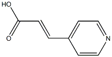 4-PYRIDYLACRYLIC ACID Struktur