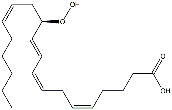 (5Z,8Z,10E,12R,14Z)-12-hydroperoxyicosa-5,8,10,14-tetraenoic acid Struktur