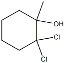 Cyclohexanol, 2,2-dichloro-1-methyl- Struktur