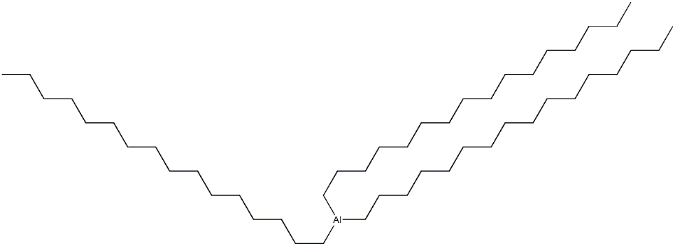 Trihexadecylaluminum. Struktur