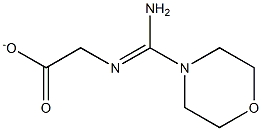 MORPHOLINE-4-CARBOXIMIDAMIDEACETATE Struktur