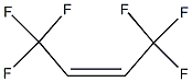 (Z)-1,1,1,4,4,4-Hexafluorobut-2-ene Struktur