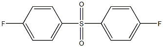 BIS(4-FLUROPHENYL)SULFONE Struktur