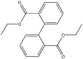 2,2'-diphenic acid diethyl ester Struktur