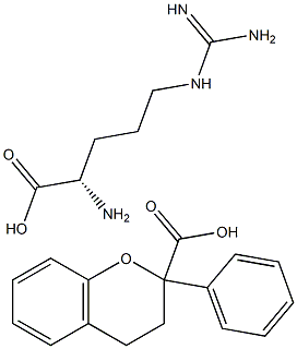 arginine flavianate Struktur