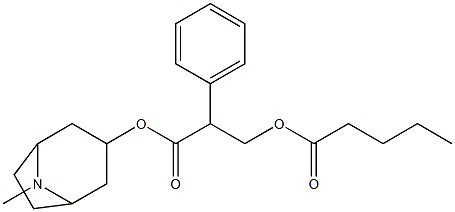 atropine valerate Struktur