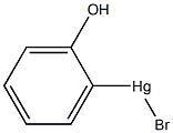 bromomercuriphenol Struktur