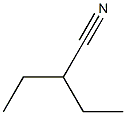 diethylacetonitrile Struktur