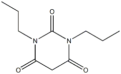 dipropylbarbituric aicd Struktur