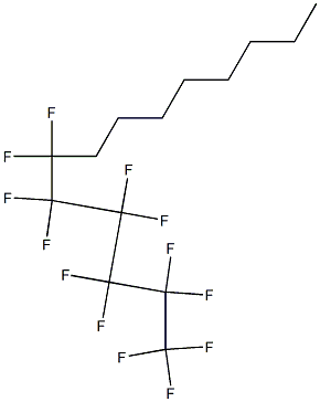 perfluorohexyl-octan Struktur