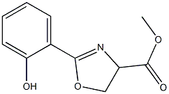 methyl 2-(2'-hydroxyphenyl)-2-oxazoline-4-carboxylate Struktur