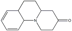 octahydrobenzo(c)quinolizin-3-one Struktur