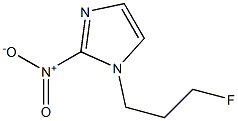 1-(3-fluoropropyl)-2-nitroimidazole Struktur