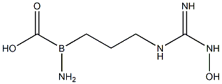 N(omega)-hydroxynorarginine Struktur