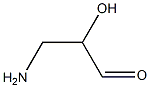 3-amino-2-hydroxypropionaldehyde Struktur