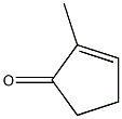 2-methylcyclopentenone Struktur