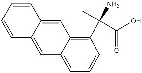 2-anthrylalanine Struktur