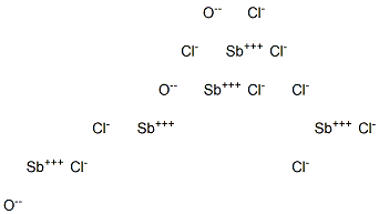 antimony oxide trichloride Struktur