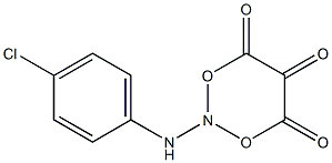 4-chlorophenylhydrazone mesoxalic acid Struktur