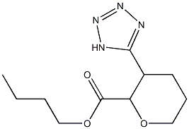 butyl 3-(1H-tetrazol-5-yl)oxanilate Struktur