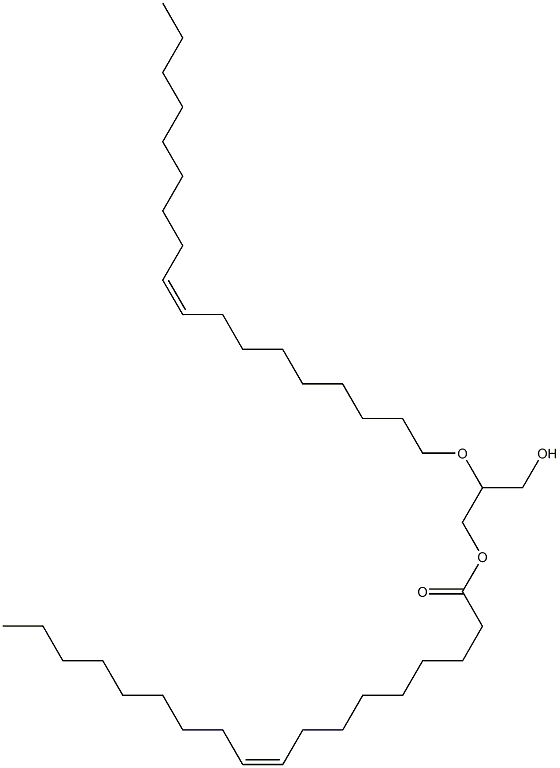 monooleoyl-2-O-monooleylglycerol Struktur