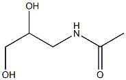 3-acetamido-1,2-propanediol Struktur