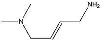 N,N-dimethyl-1,4-diamino-2-butene Struktur