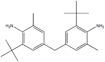 4,4'-METHYLENEBIS(2-METHYL-6-TERT-BUTYLANILINE) Struktur