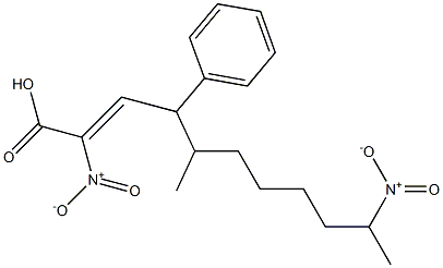 2,6-DINITRO-4-(1-METHYLHEPTYL)PHENYLCROTONATE Struktur