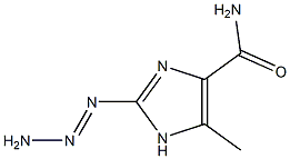 5-MONOMETHYLTRIAZENOIMIDAZOLE-4-CARBOXAMIDE Struktur