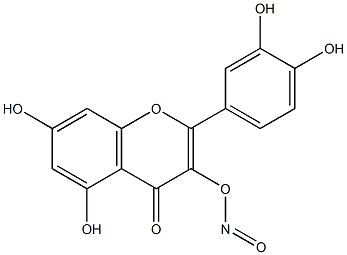 NITROSOQUERCETIN Struktur