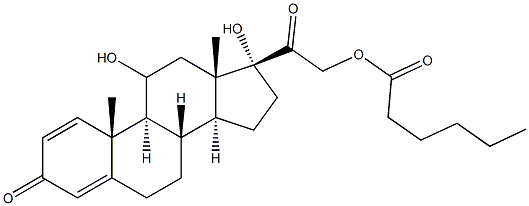 PREDINISOLONECAPROATE Struktur