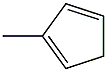 2-METHYL-1,3-CYCLOPENTADIENE Struktur