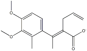 DIMETHYLALLYL-3,4-DIMETHOXYCINNAMATE Struktur